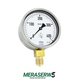 manometr WIKA 612.20.100 0-400mBAR